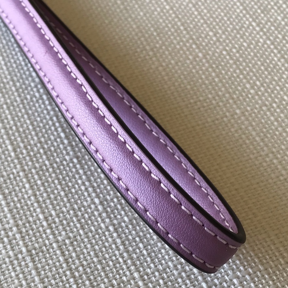 Coach Long Zip Around Wallet Purple Floral Print, Coated Canvas / Leather CBN95 - Picture 15 of 16